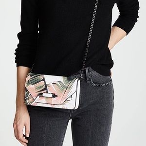Mackage mini zoey purse floral print